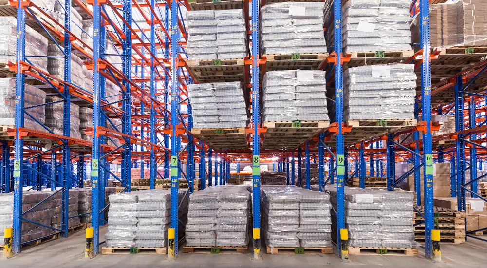 Drive-in pallet racking systems